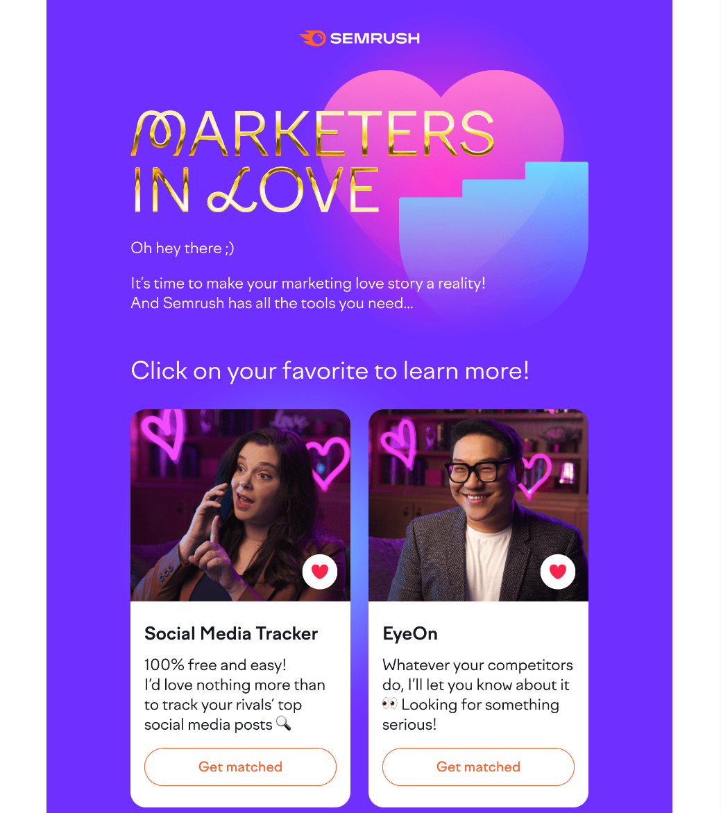 17 Valentine's Day Email Marketing Tips and Examples - MailerLite