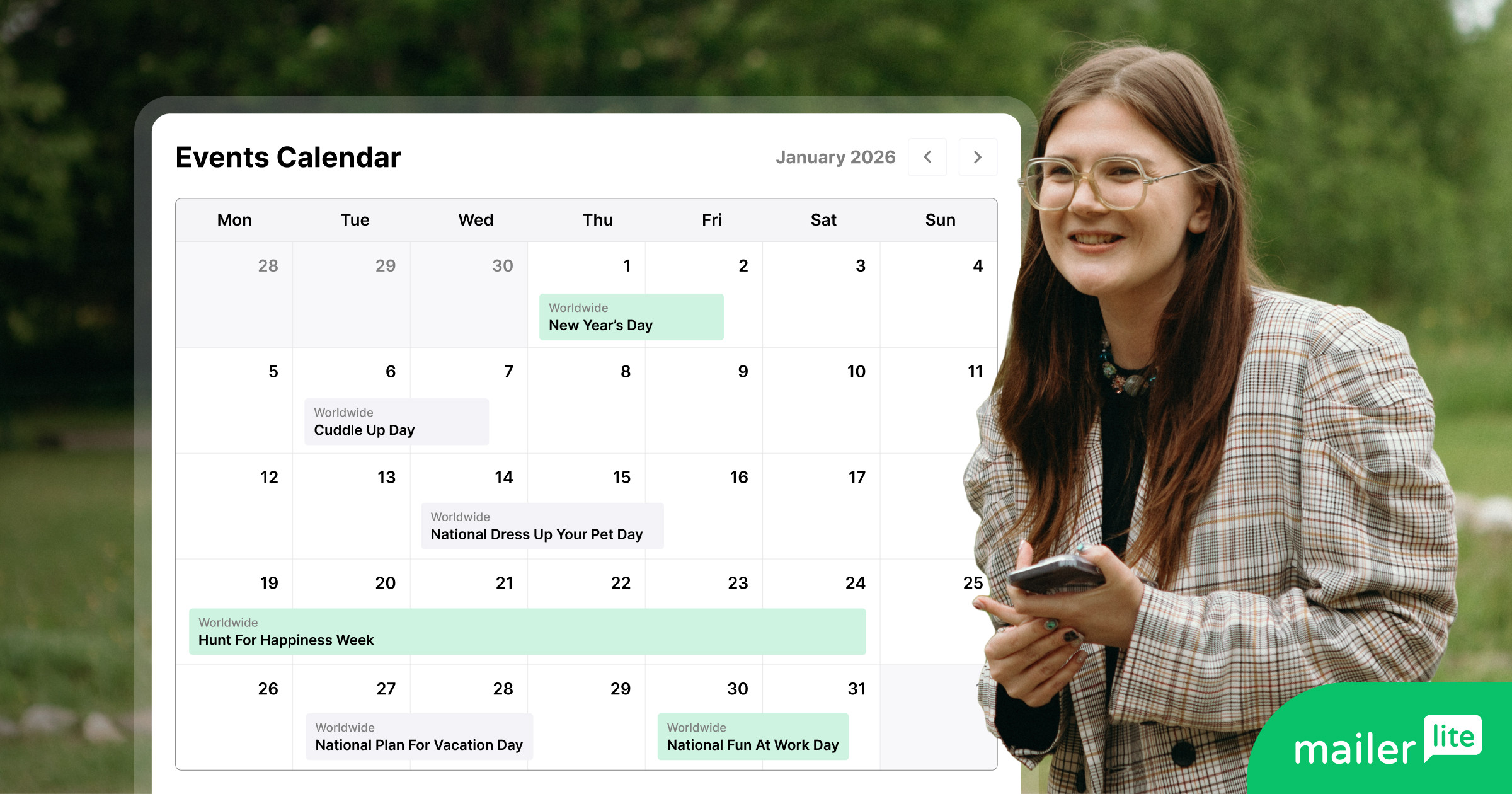 58 Creative January 2026 Newsletter Ideas - MailerLite