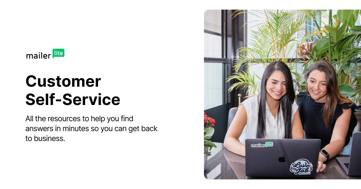 Centro de autoayuda para el cliente de MailerLite MailerLite