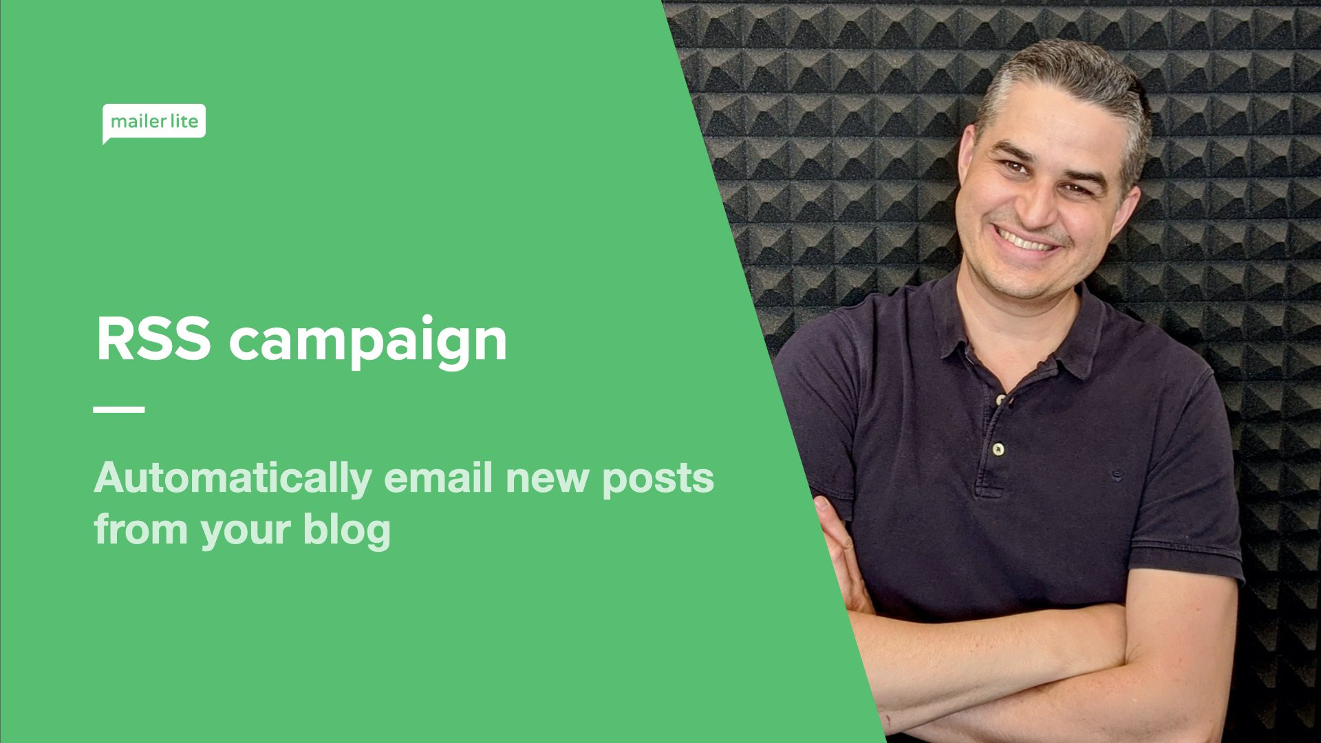 Send RSS Feed to Email Newsletter - Video Tutorial - MailerLite