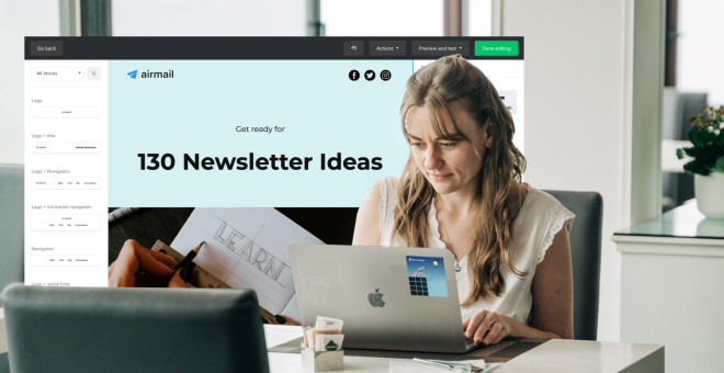 130 newsletter content ideas for your next email