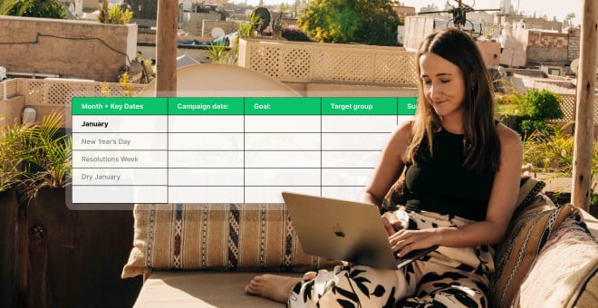 Plan your 2024 campaigns with an email marketing calendar template