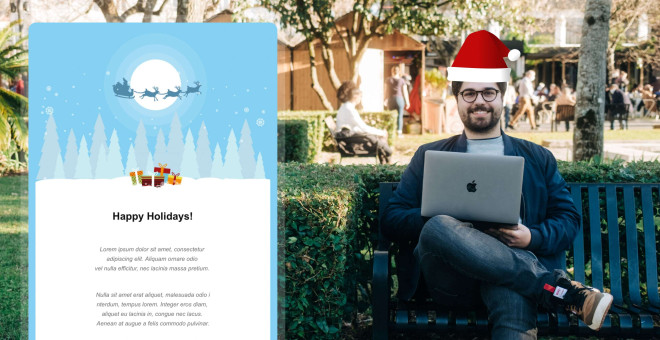Your merriest guide to Christmas email marketing