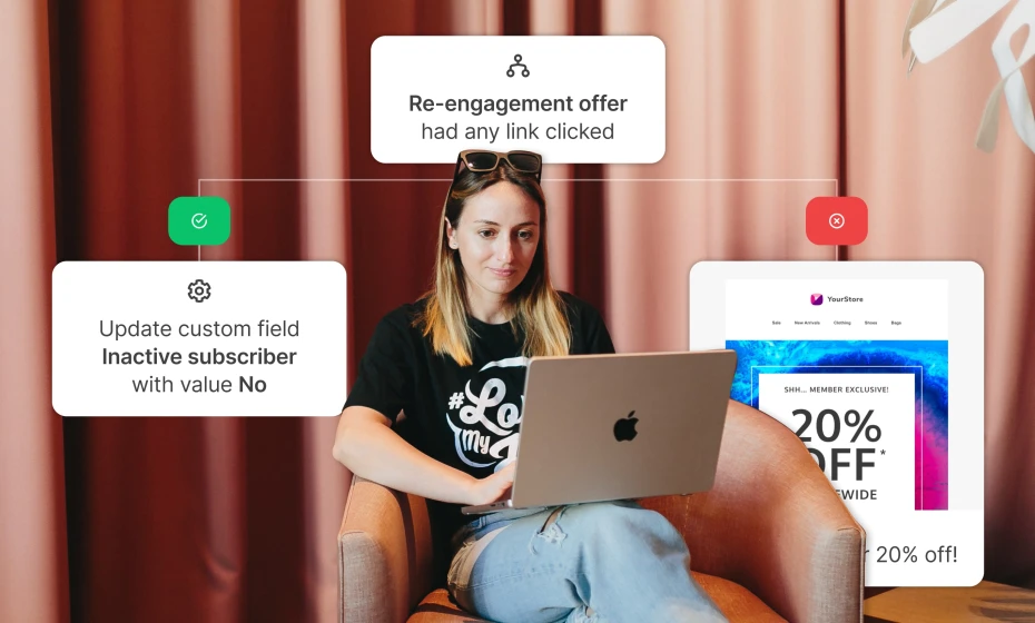 Win back inactive subscribers with a re-engagement email campaign