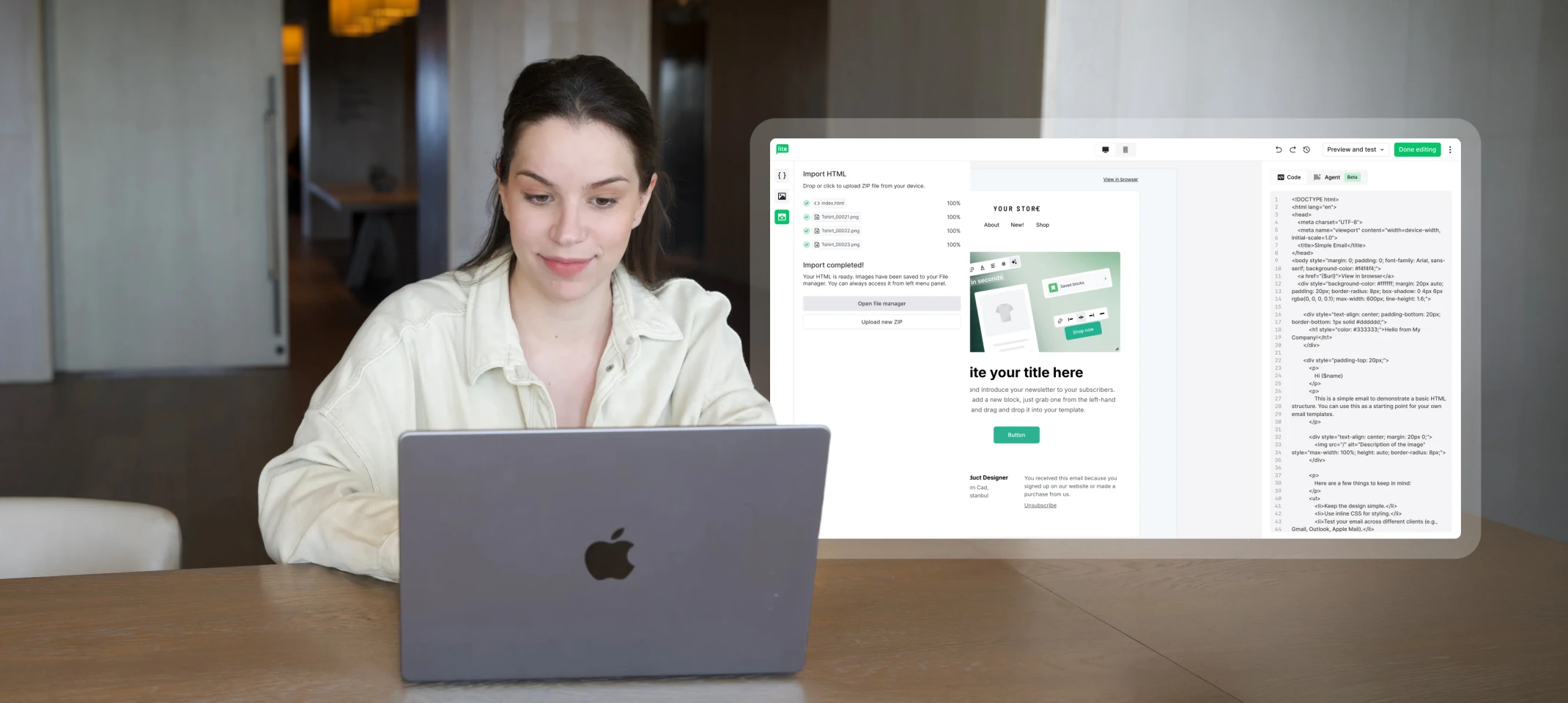 2 new email editors: Cleaner writing, smarter coding