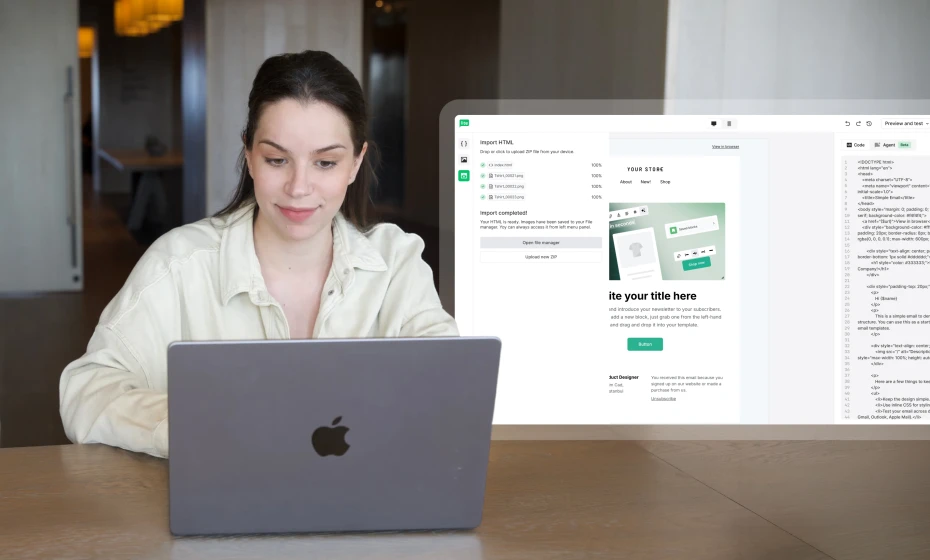 2 new email editors: Cleaner writing, smarter coding