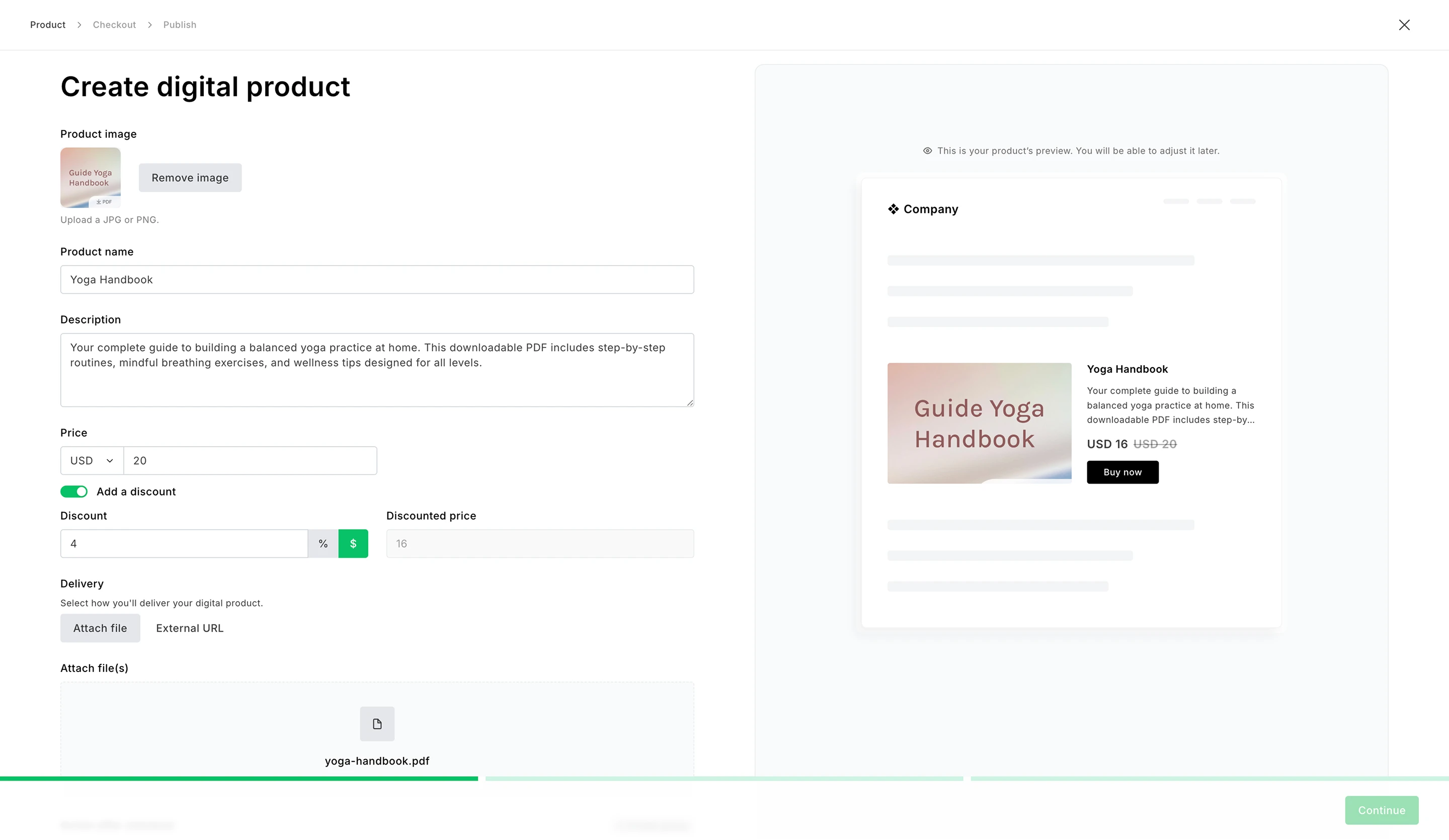 MailerLite's new product builder