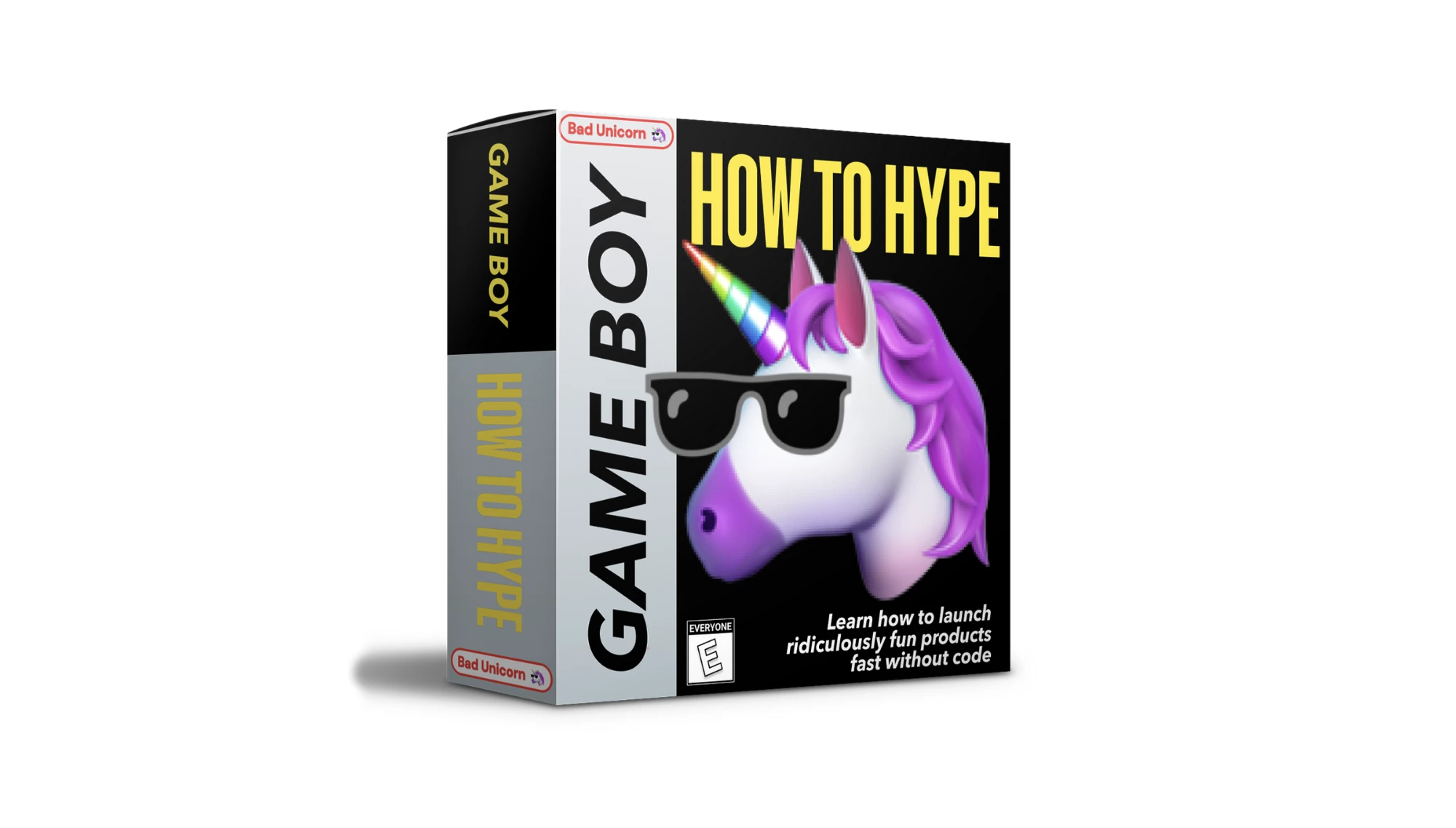 Bad Unicorn how to hype course game boy style
