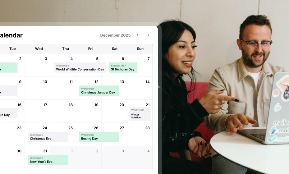 56 special events to inspire your December newsletter ideas