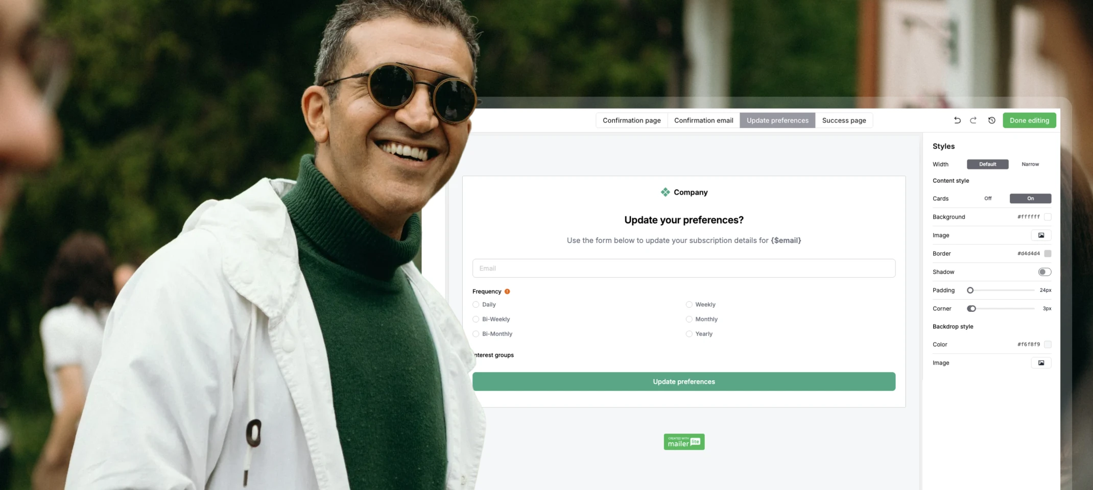 Email preference center: Let subscribers control their experience