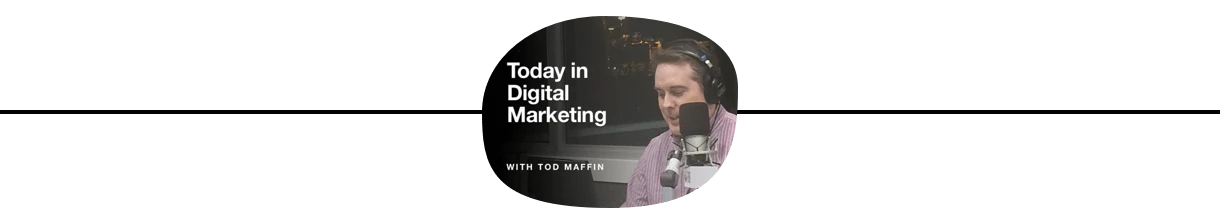 Today In Digital Marketing podcast logo