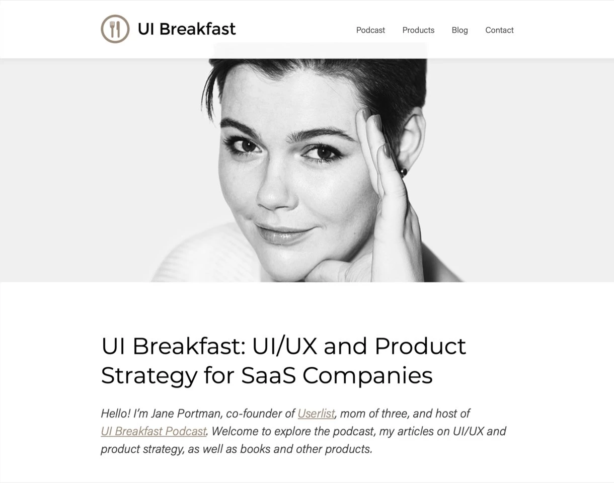 email marketing for freelancers ui breakfast example