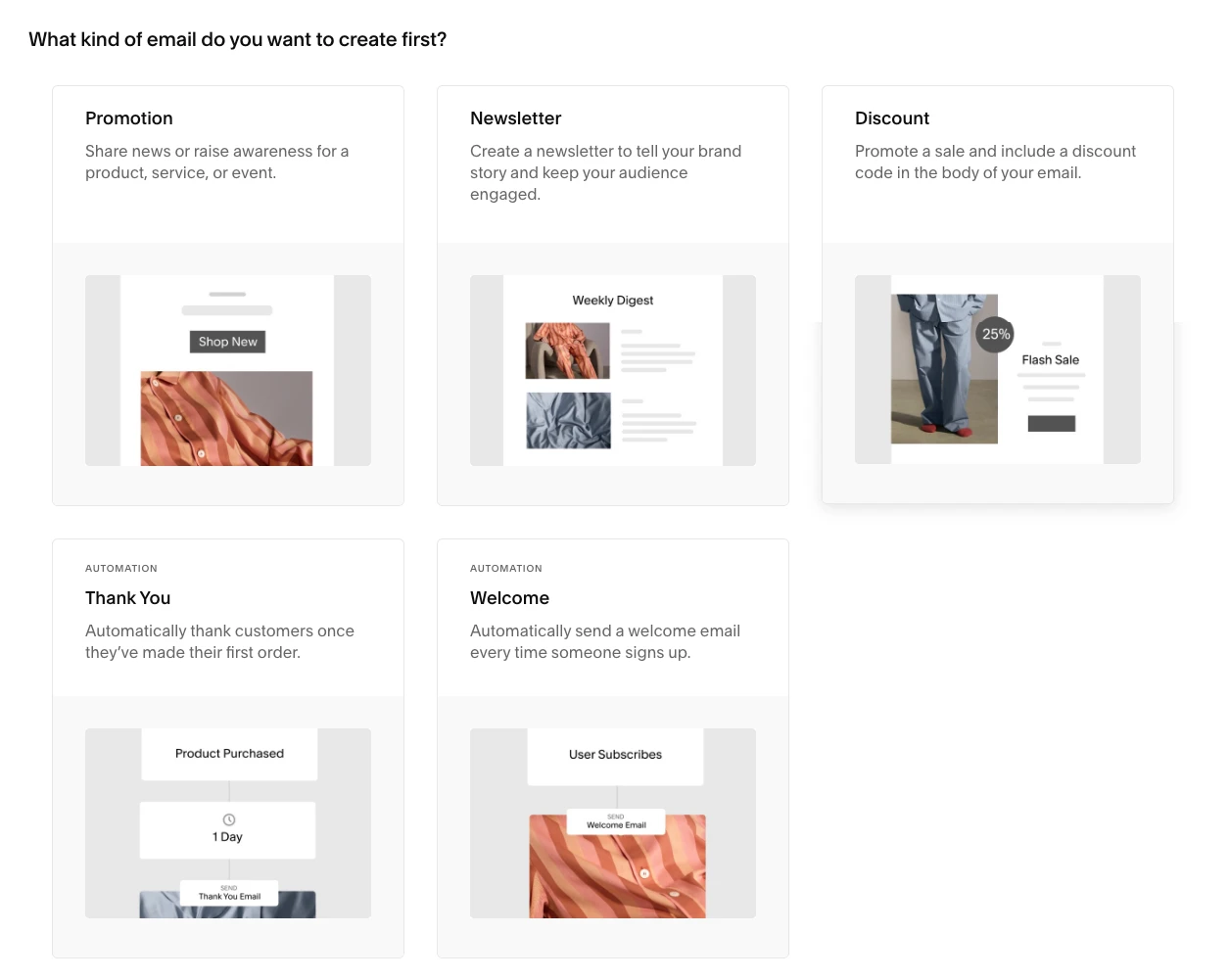 Squarespace email templates