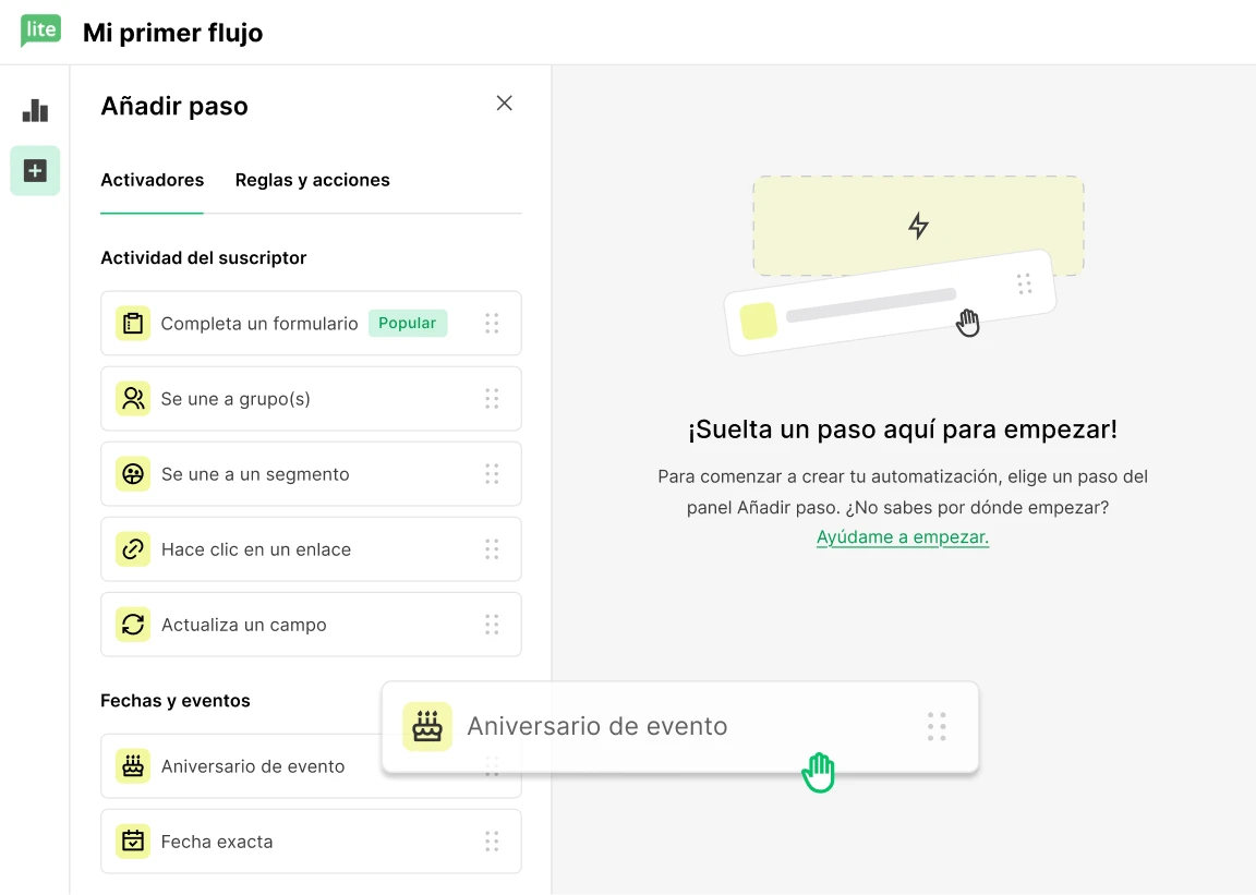GIF que muestra la ventana 