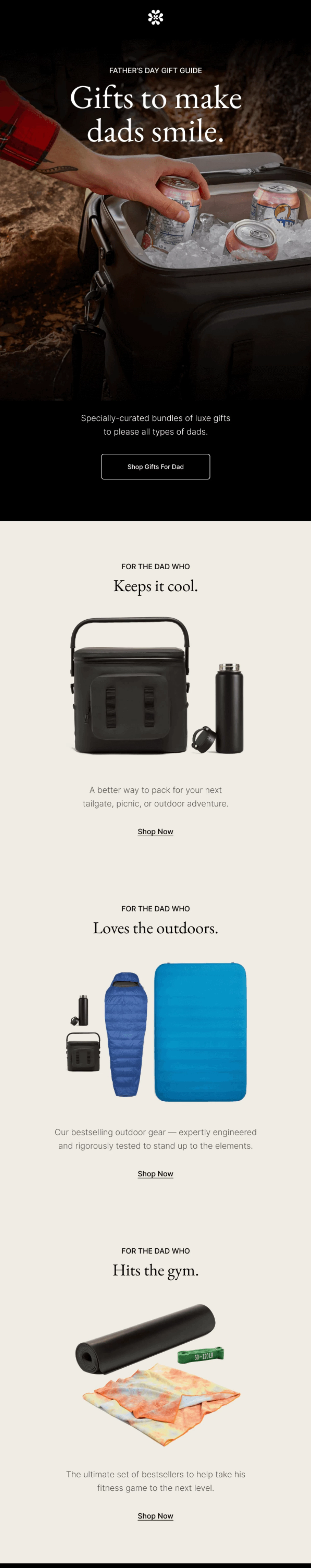 Father's day newsletter by Italic