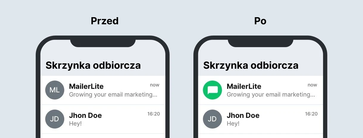 BIMI - Brand Indicators for Message Identification what does it look like - MailerLite