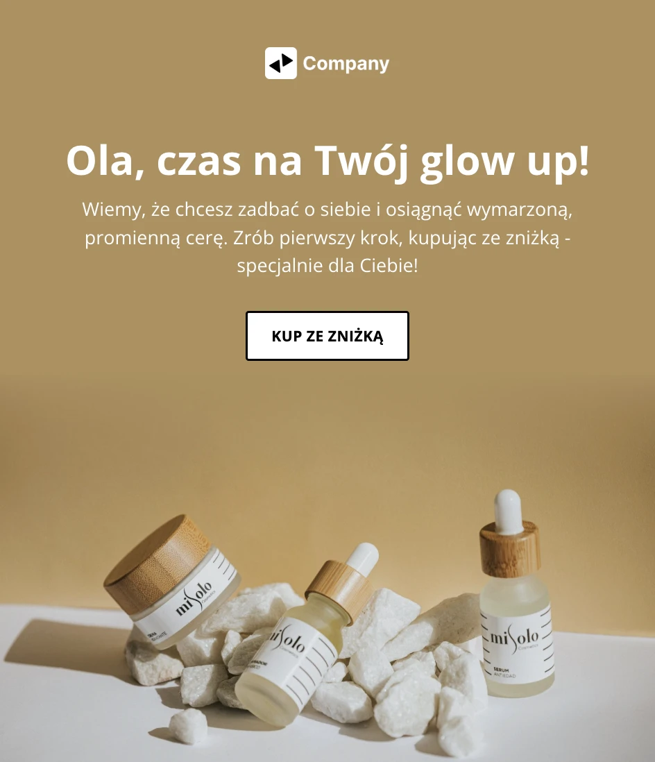 Wiadomość e-mail z użyciem personalizacji