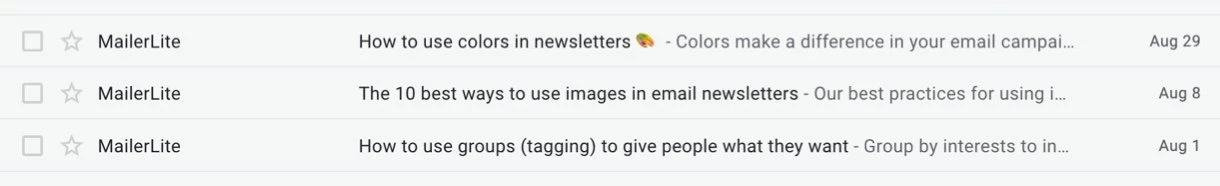 Preheader a/b testing in emails