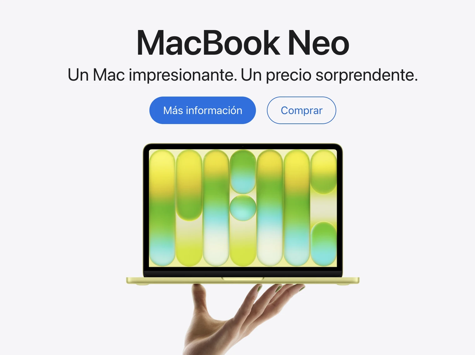 imagen de publicidad de Mac