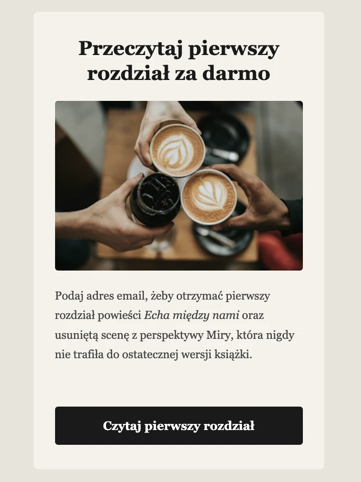 Przykład formularza zapisu