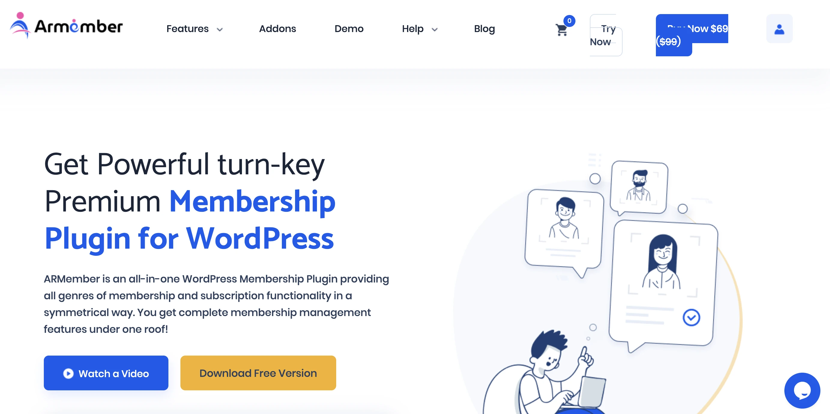 The ARMember homepage