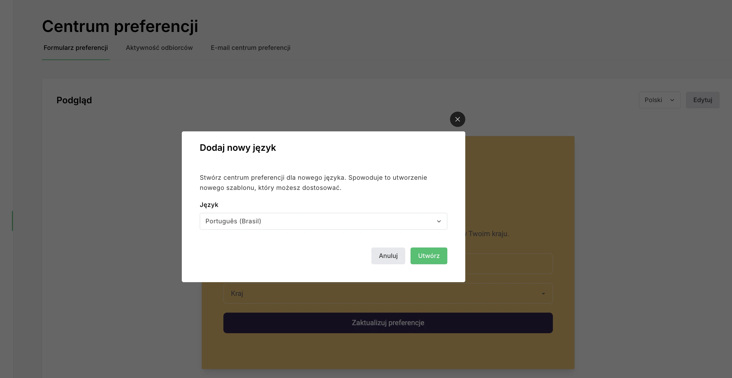 Centrum preferencji e-mail: Pozwól subskrybentom kontrolować ich doświadczenia