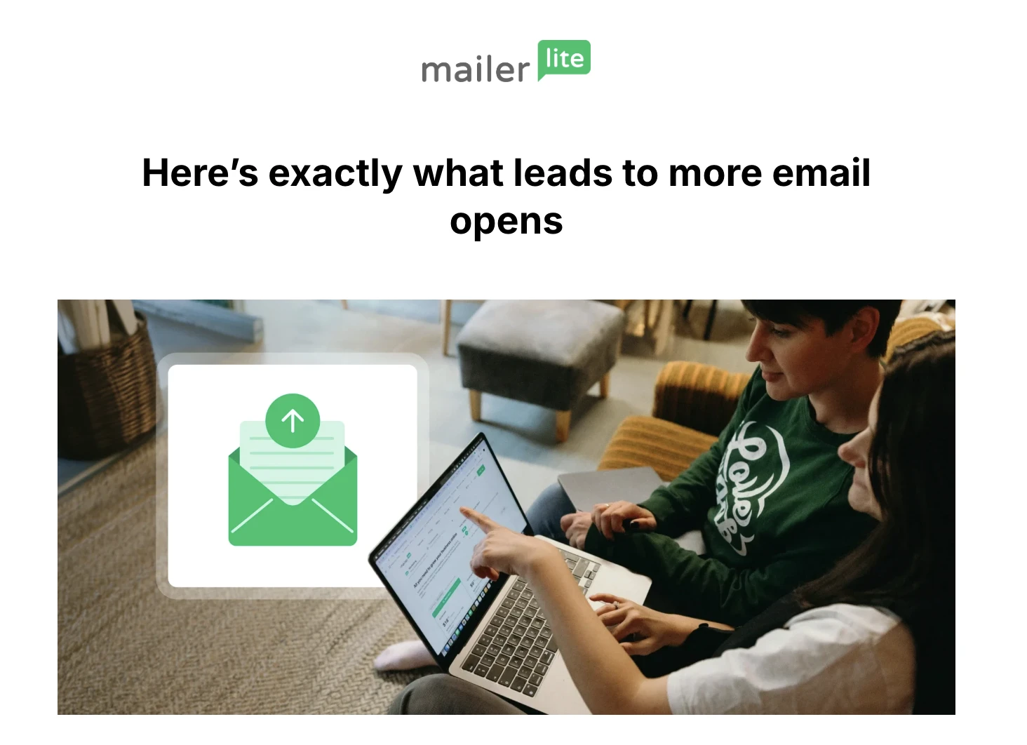 MailerLite content marketing newsletter