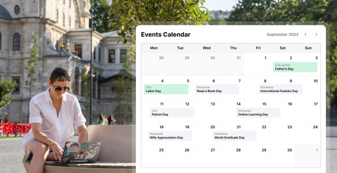 81 special events to spice up your September newsletter ideas