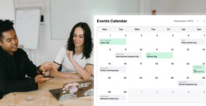 81 special events to spice up your September newsletter ideas