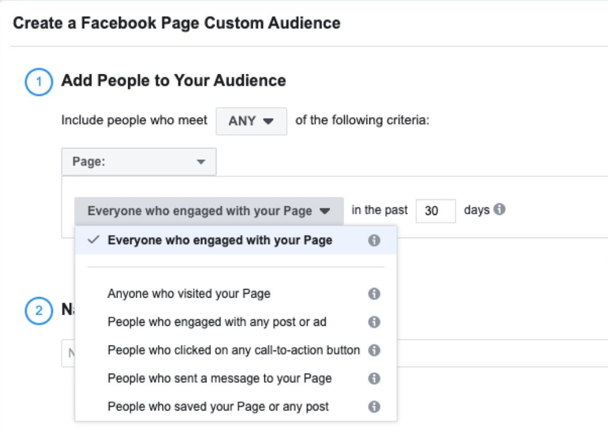 Creating a Facebook lead ad