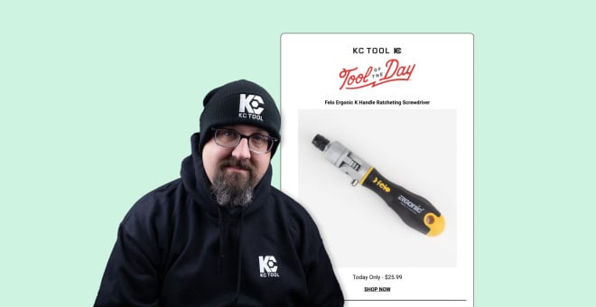 How KC Tool makes sales every day with one simple email automation