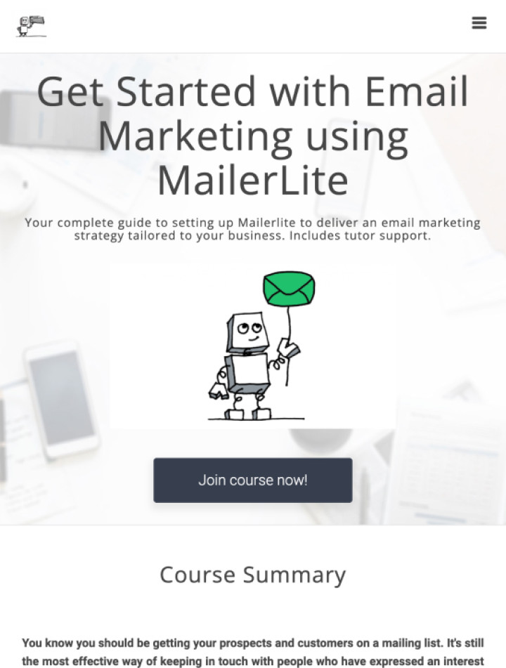 MailerLite Course