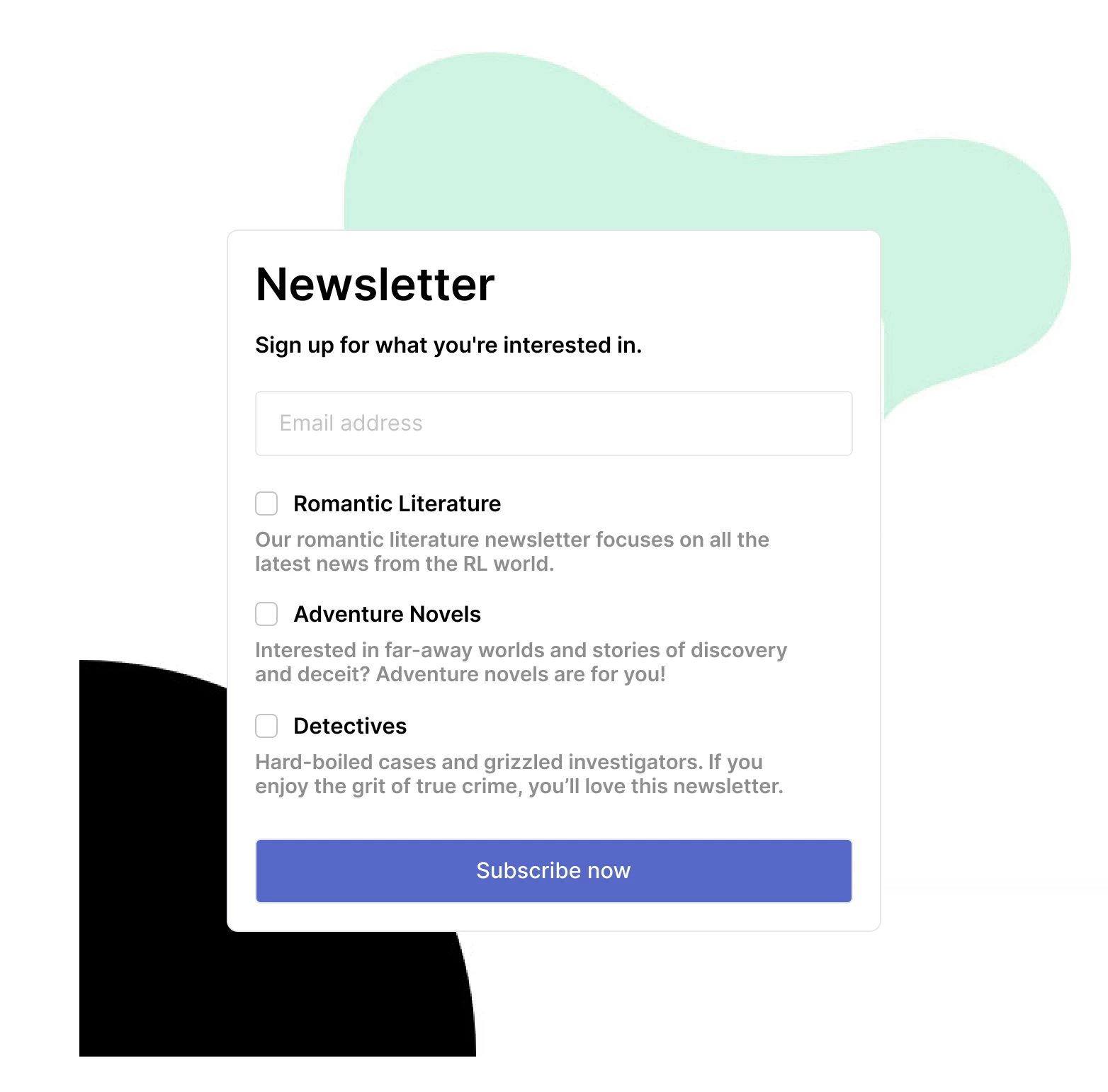 Newsletter Signup