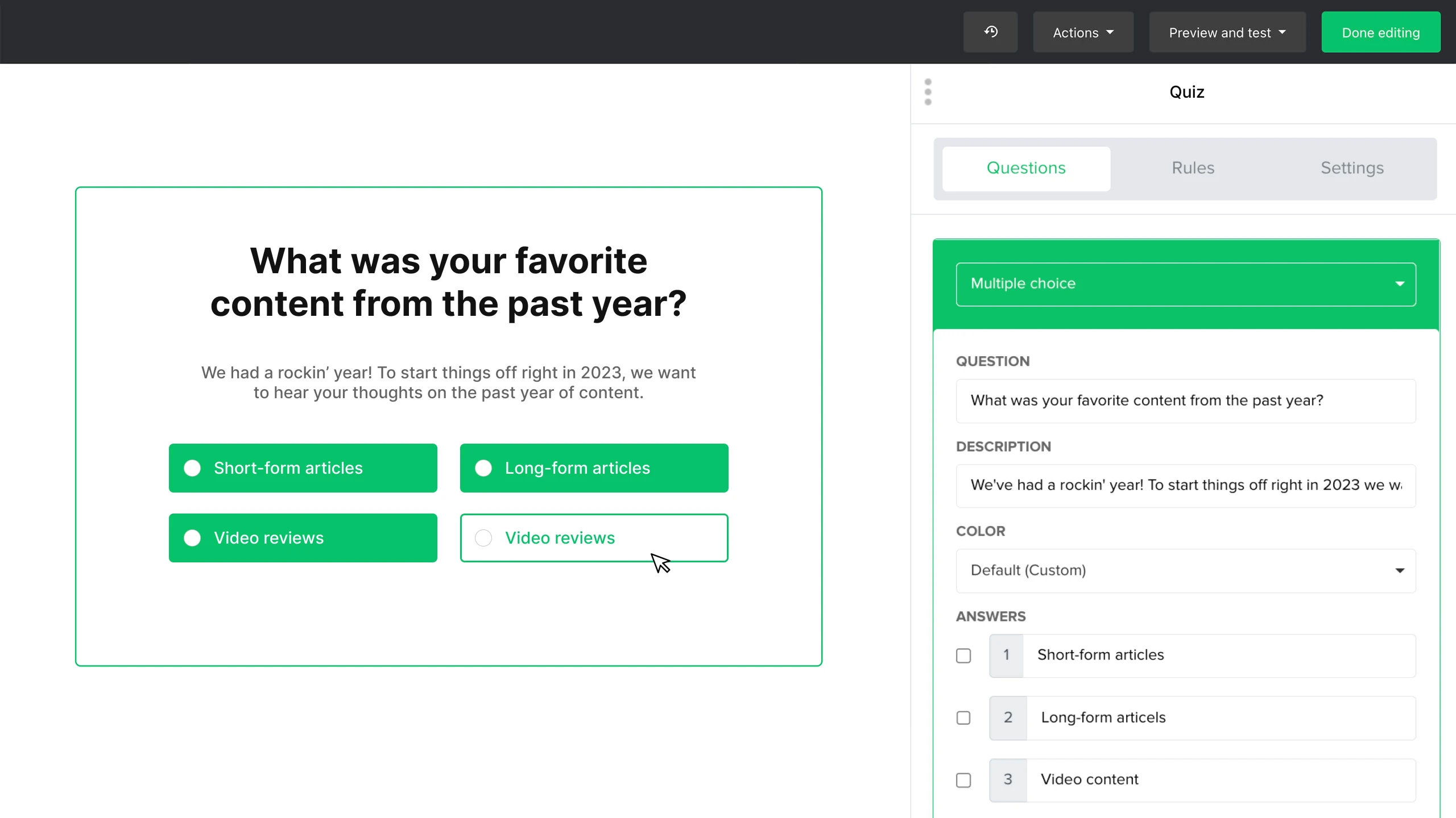 Free Online Quiz Maker Create Fun Quizzes In Minutes MailerLite Free Online Quiz Maker Create Fun Quizzes In Minutes MailerLite