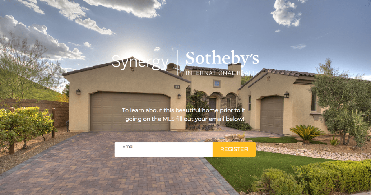 Sotheby's International example - Made with MailerLite