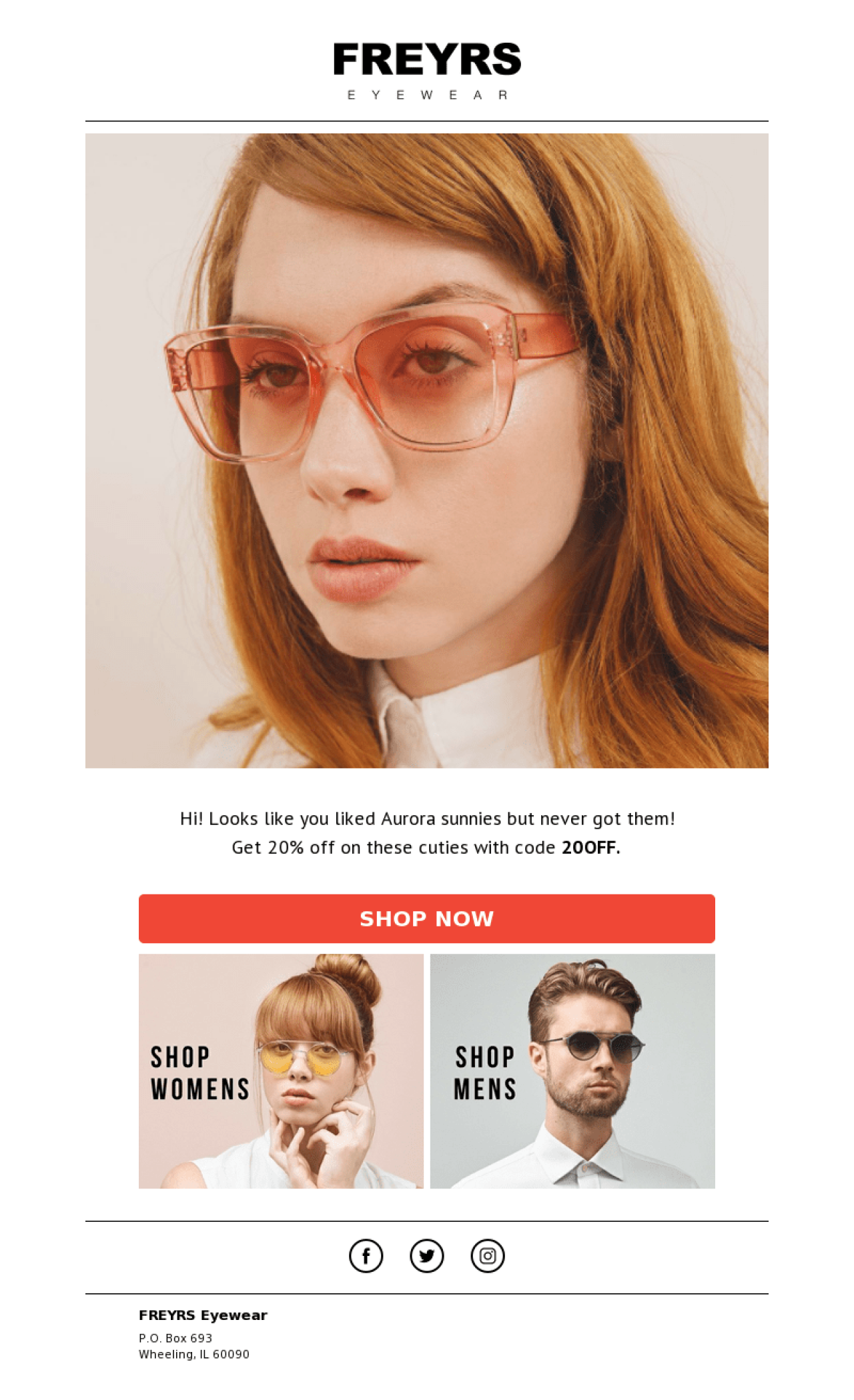fashion e-mail template