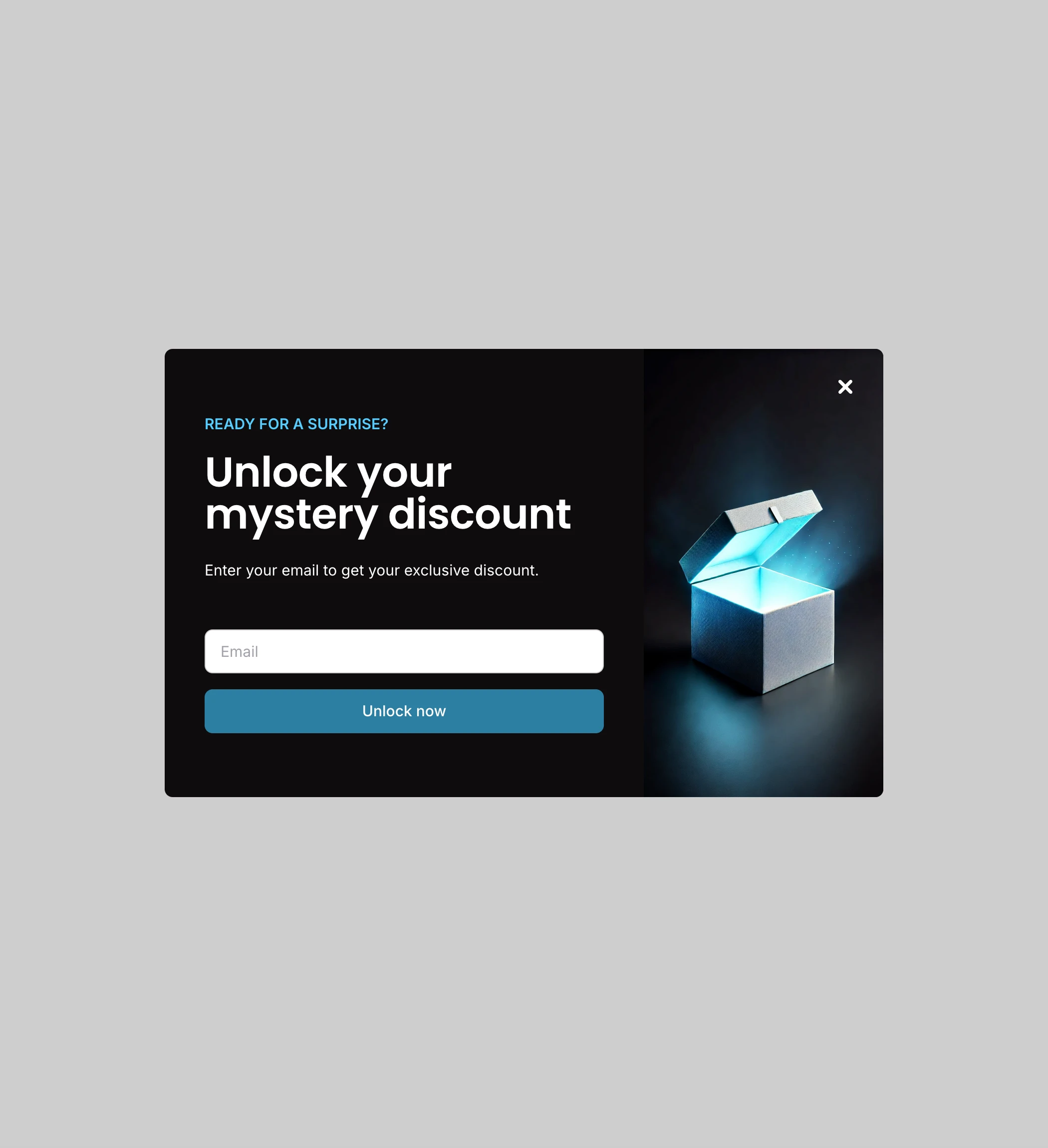 Mystery discount