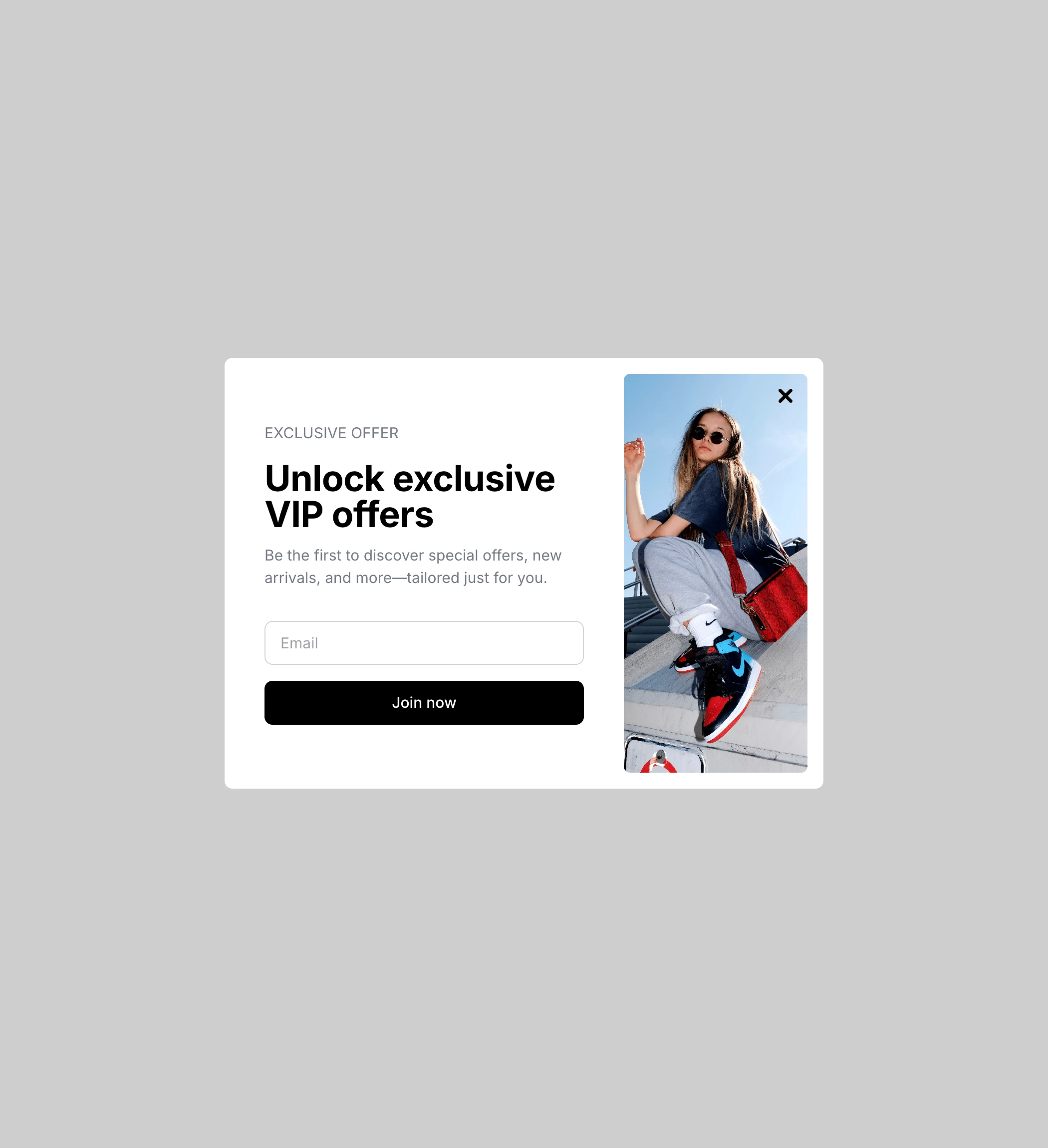 VIP offer