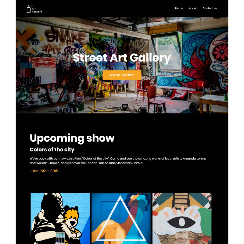 art-gallery-website-template-made-with-mailerlite